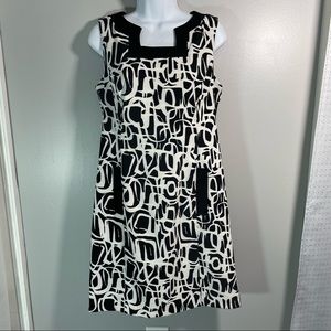 Black and white Dress